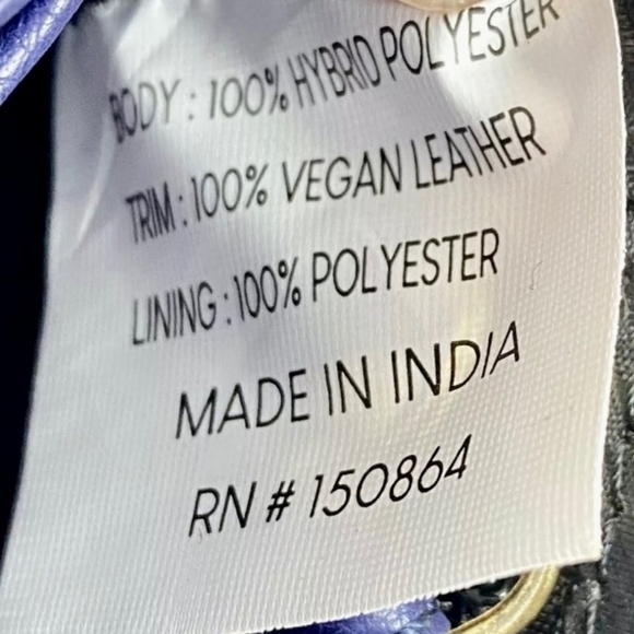 Mona B Posie Crossbody Wristlet Wallet Navy Blue - Picture 6 of 12